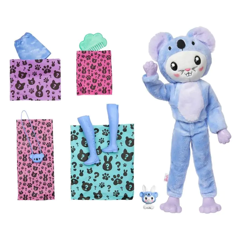 Barbie Cutie Reveal Koala Rabbit costumes doll product photo