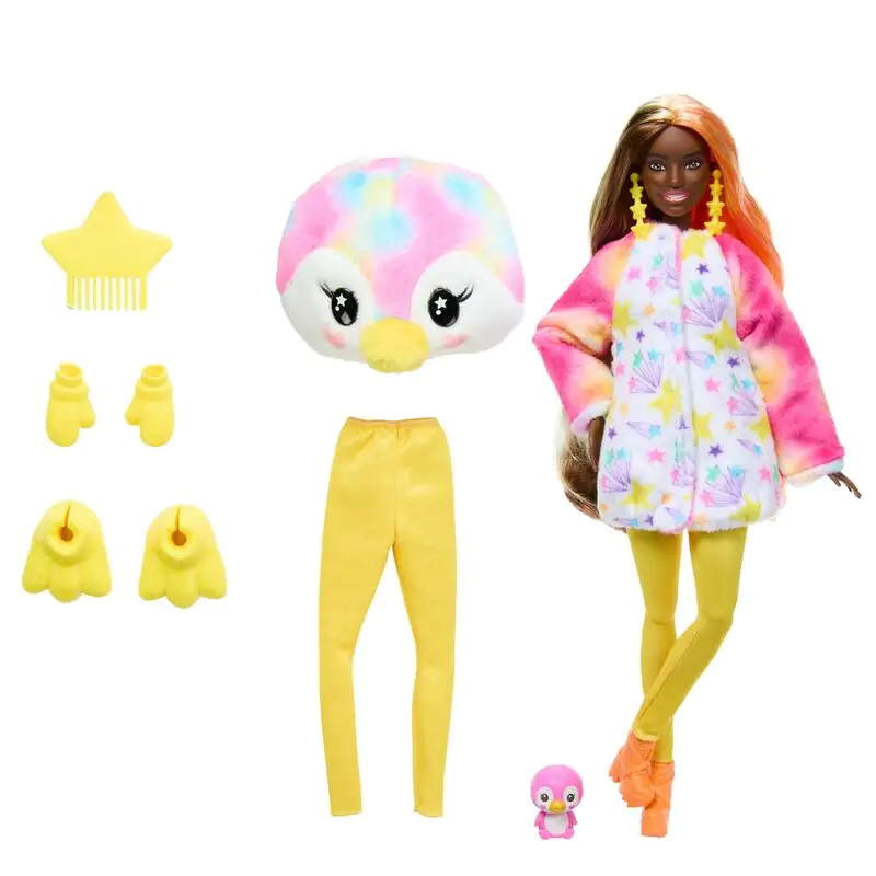 Barbie Cutie Reveal Penguin Dreams of colour doll product photo