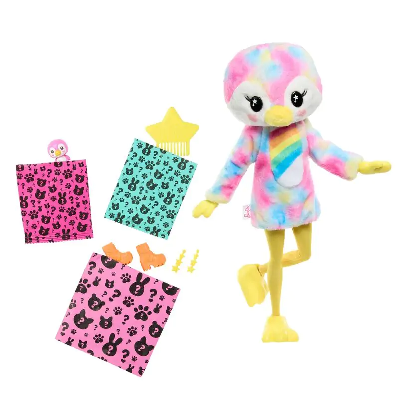 Barbie Cutie Reveal Penguin Dreams of colour doll product photo