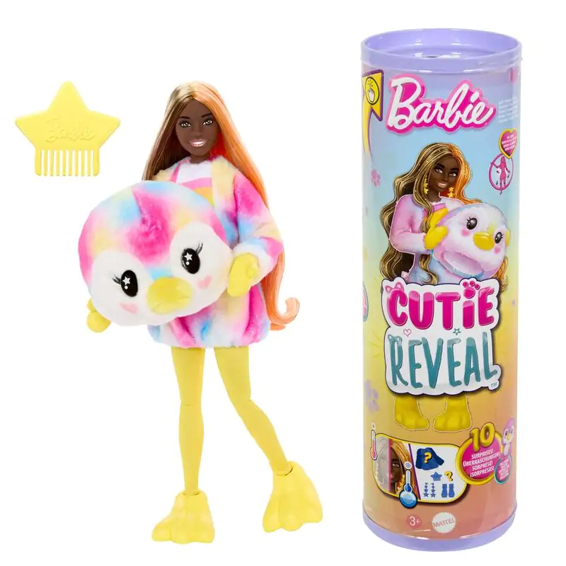 Barbie Cutie Reveal Penguin Dreams of colour doll product photo
