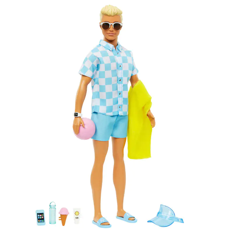 Barbie Day at the Beach Ken doll product photo