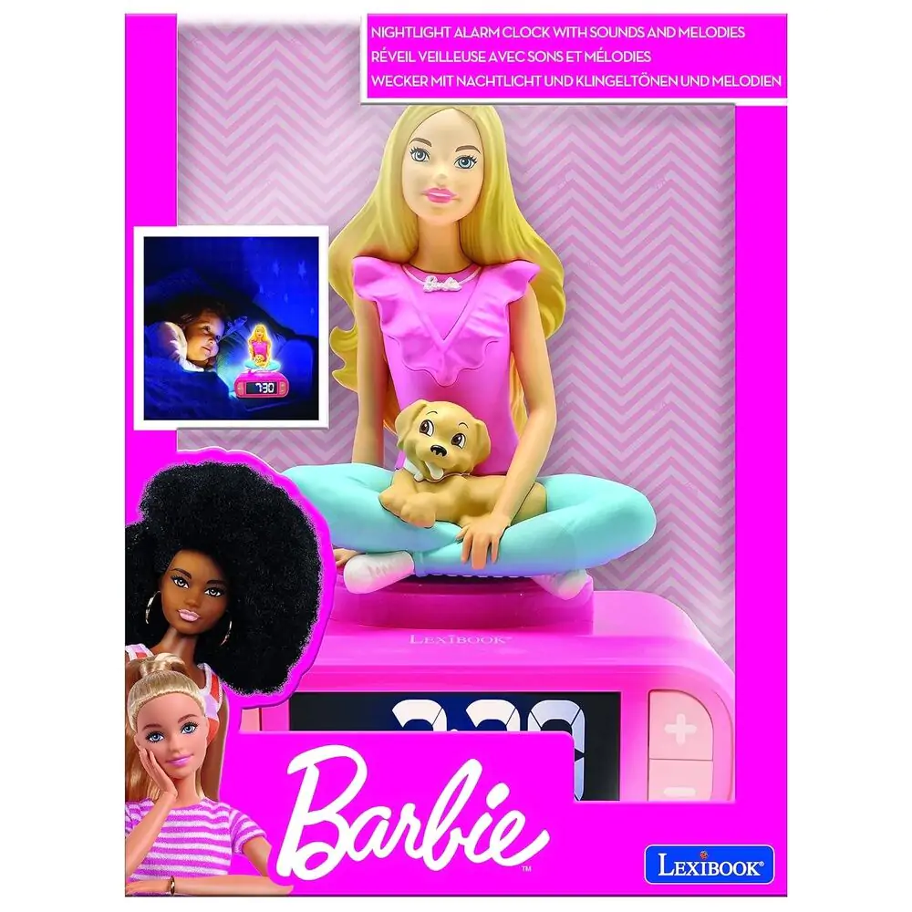 Barbie digital alarm clock Barbie product photo