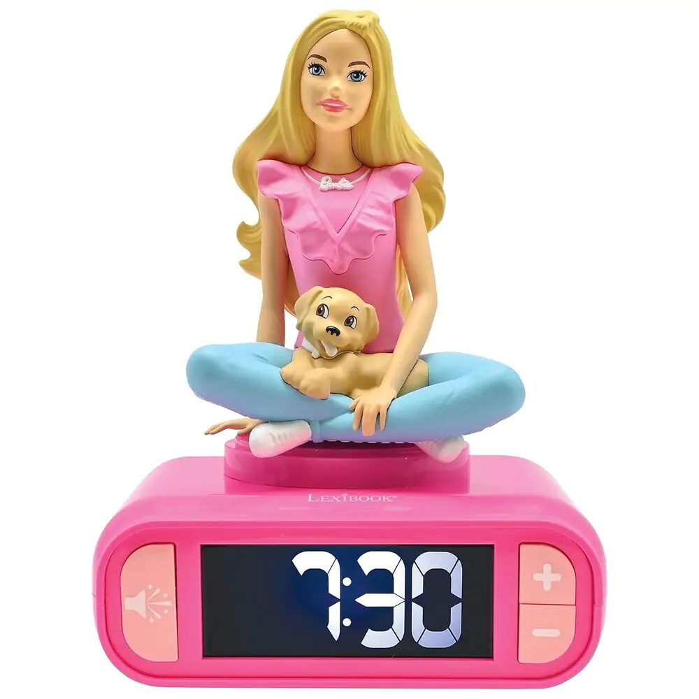 Barbie digital alarm clock Barbie product photo