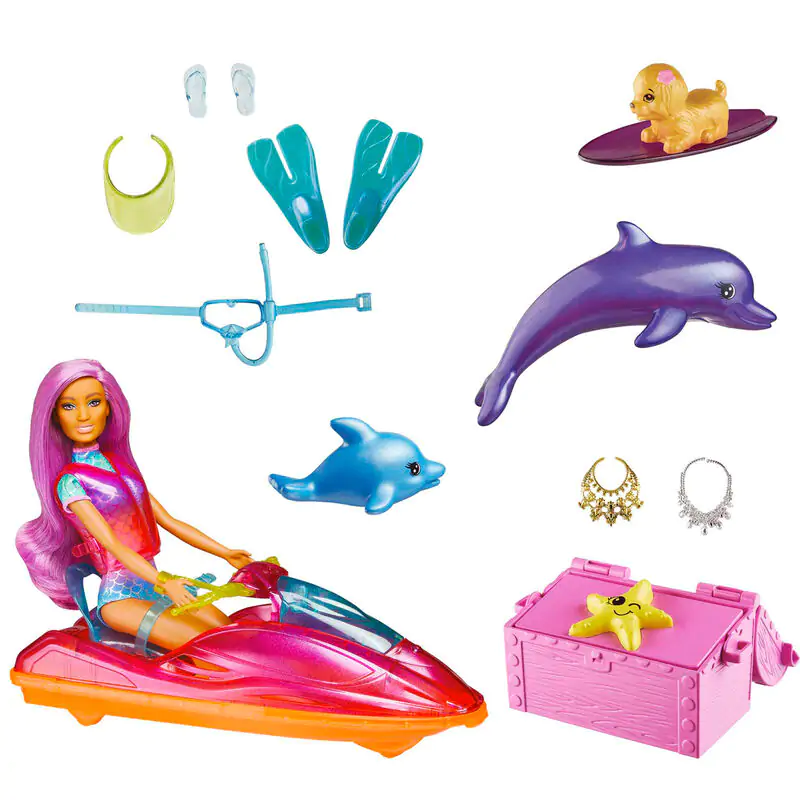 Barbie Dreamtopia Jet Ski + doll product photo