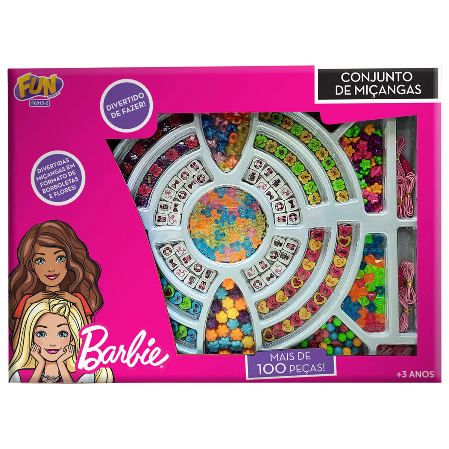 Barbie jewellery box set 100pcs product photo