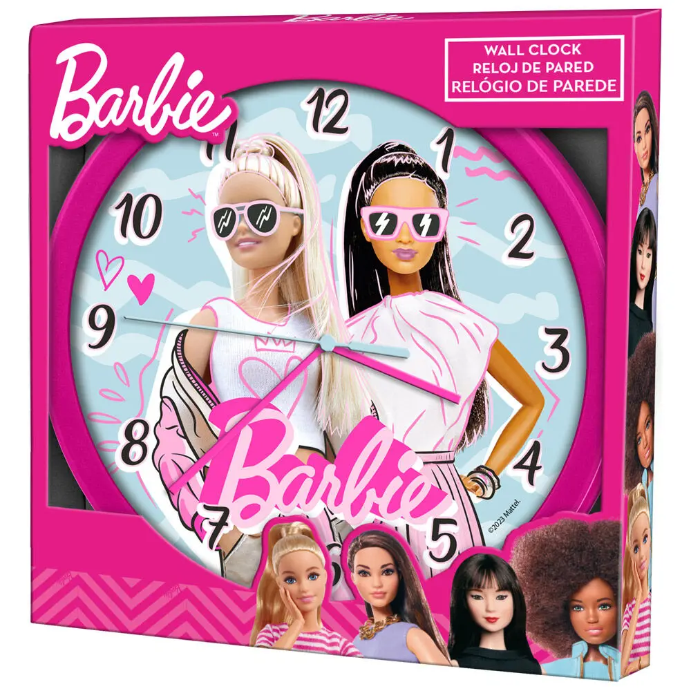 Barbie wall clock termékfotó