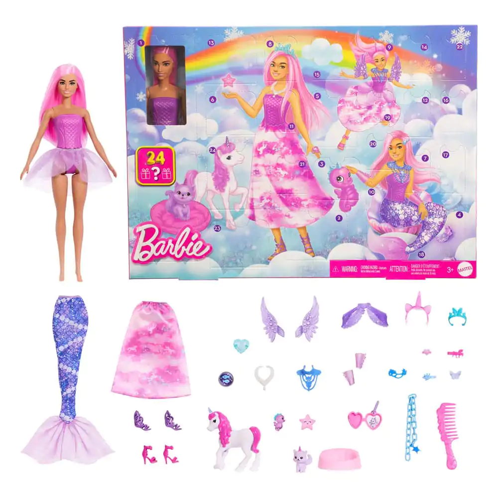 Barbie Advent Calendar with Doll Fantasy product photo