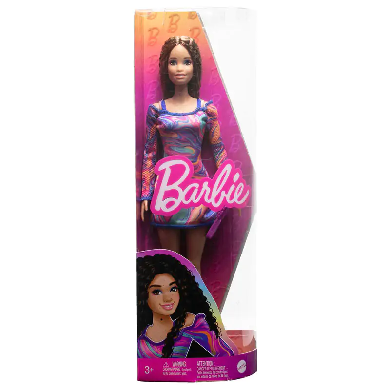 Barbie Fashionista Marble Print Dress doll termékfotó