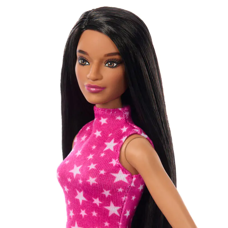 Barbie Fashionista Pink Rock Dress doll termékfotó