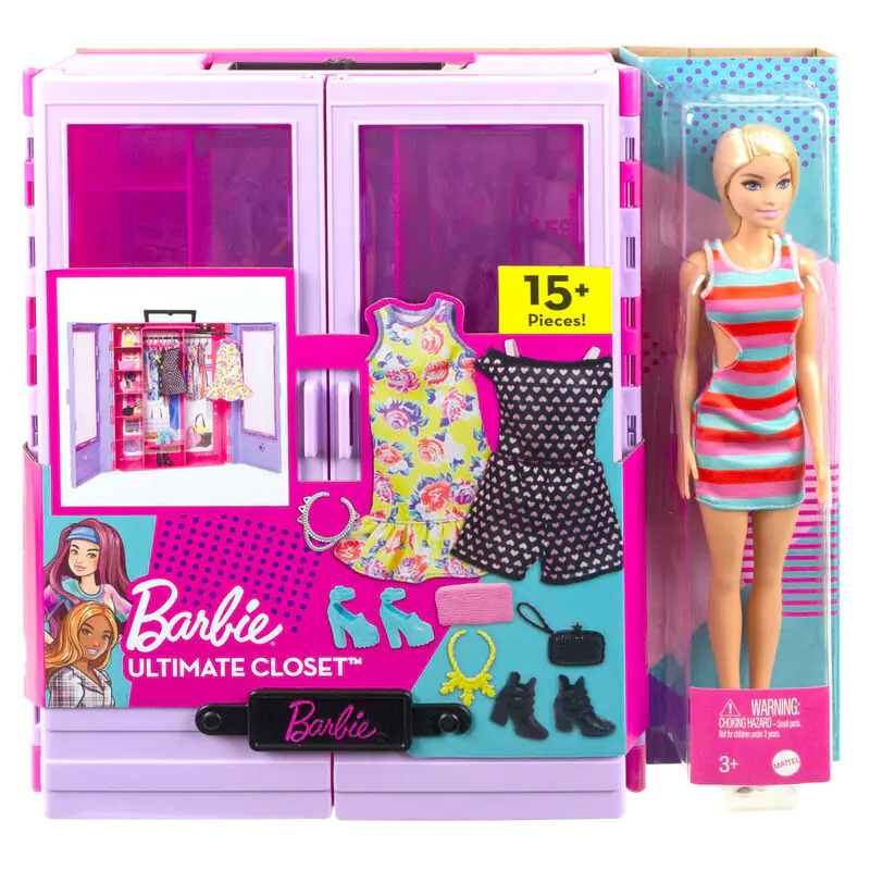 Barbie Fashionista Ultimate Closet + doll termékfotó