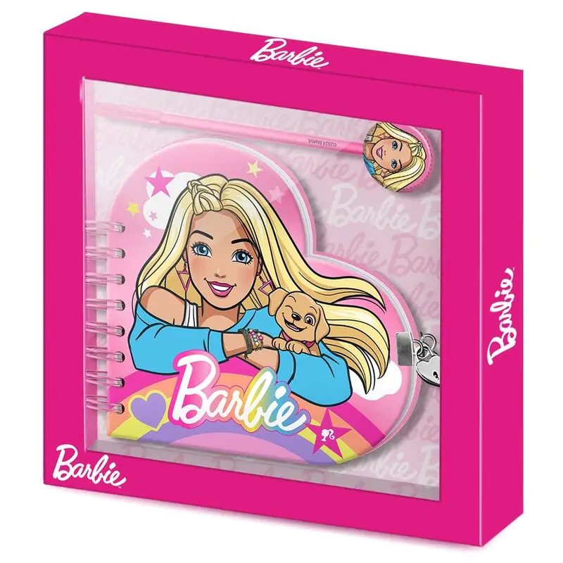 Barbie diary + pen set termékfotó