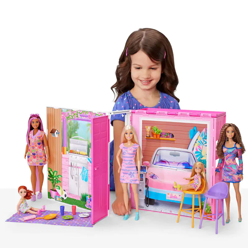 Barbie Getaway House + doll product photo