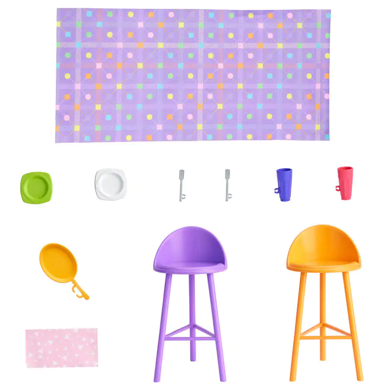 Barbie Getaway House + doll product photo