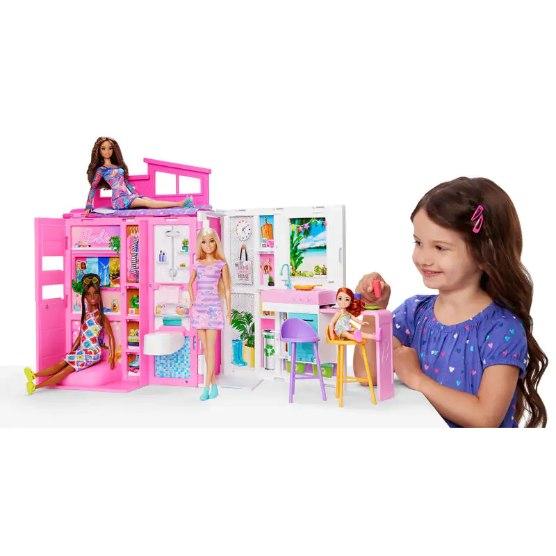 Barbie Getaway House + doll product photo