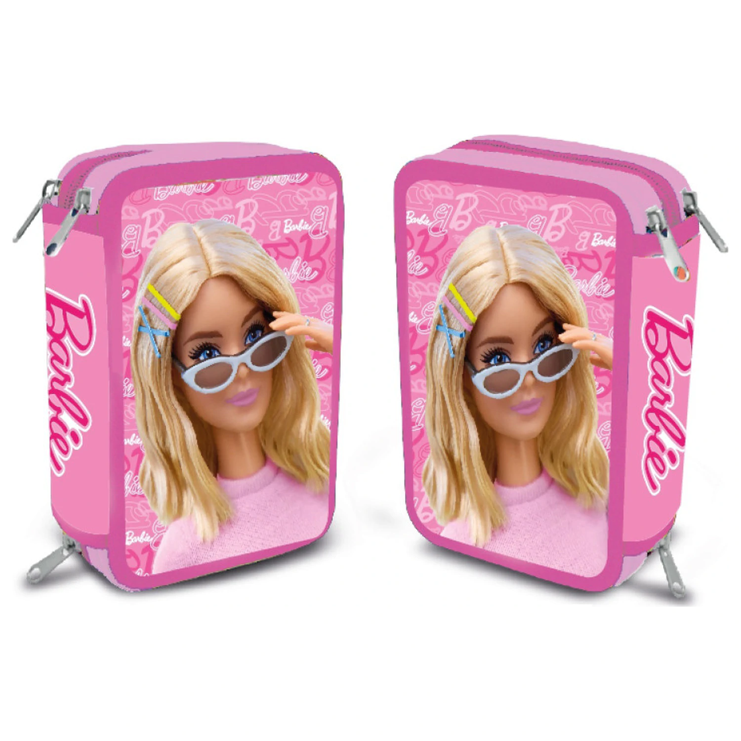 Barbie Glam Style Filled Triple Pencil Case product photo