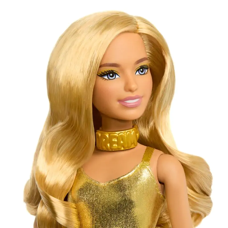 Barbie golden jumpsuit doll product photo
