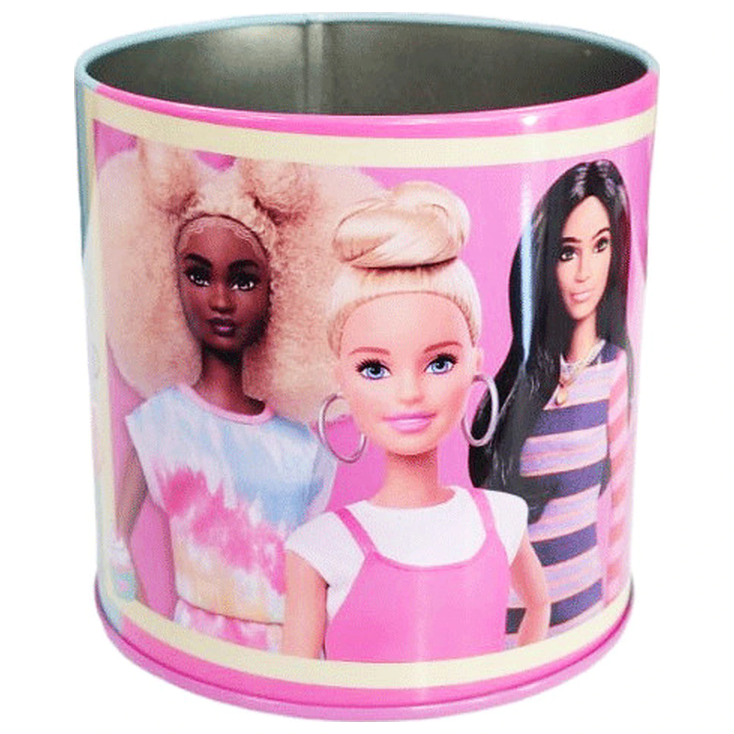 Barbie Happy Thoughts Metal Pencil Holder 10.5 cm product photo