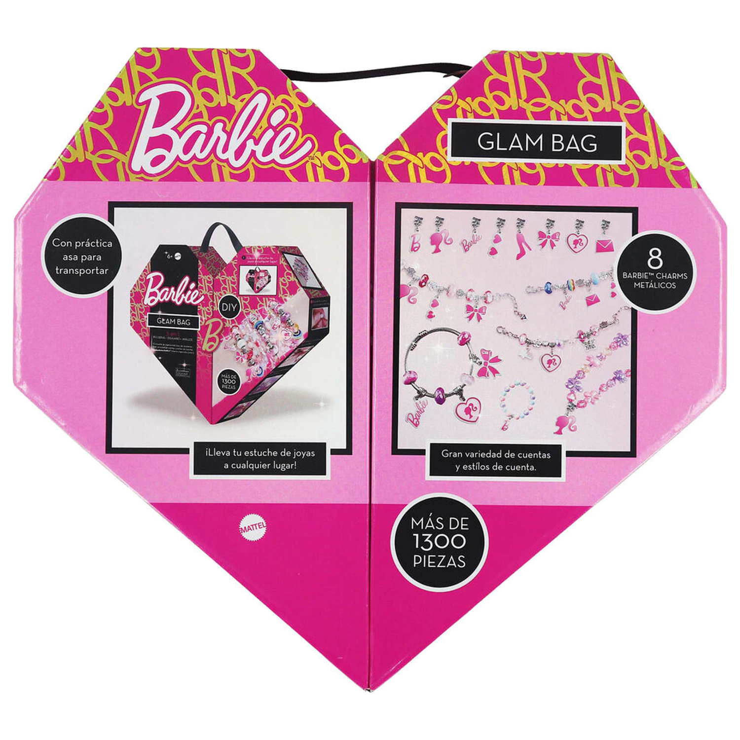 Barbie heart jewellery box set product photo