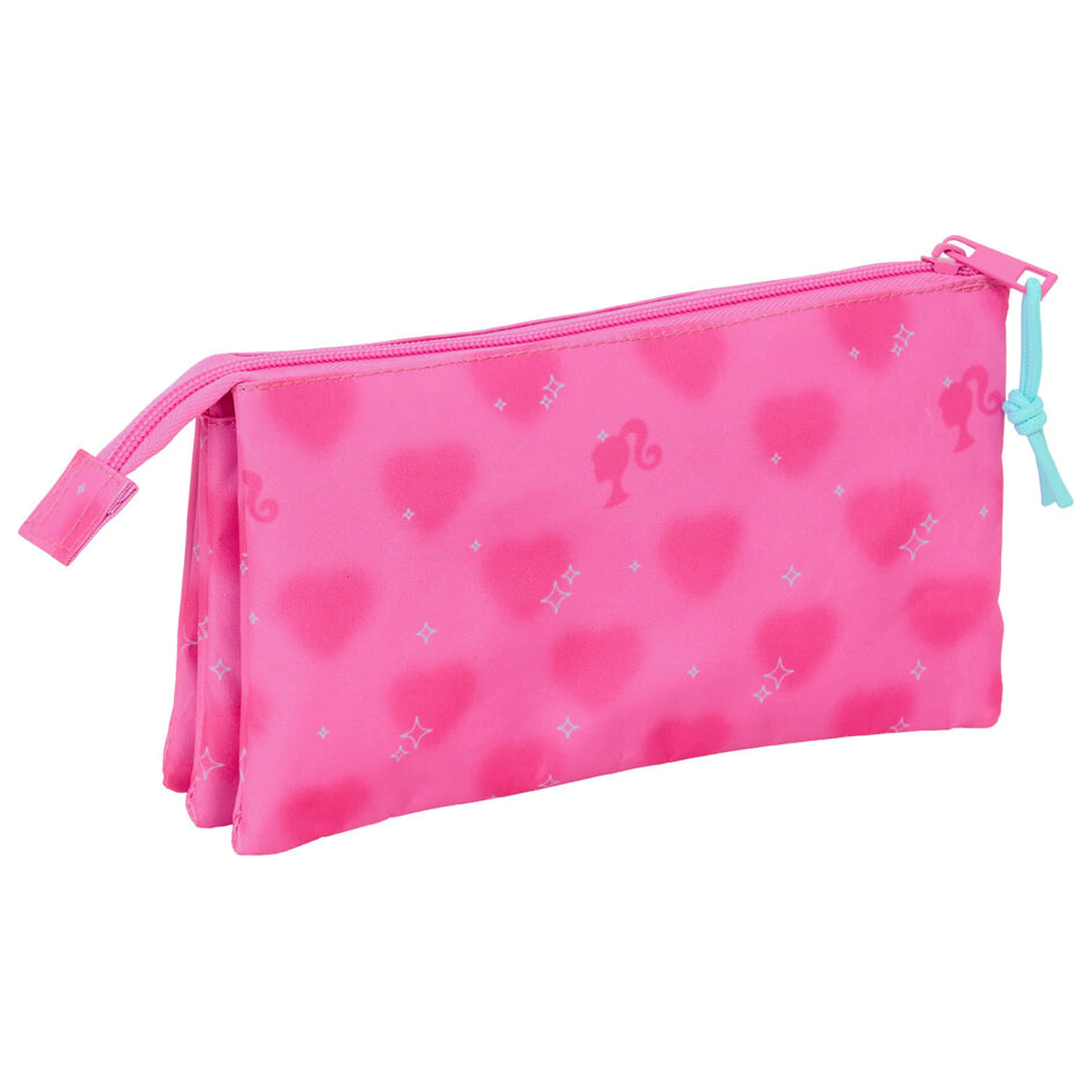 Barbie Hearts triple pencil case product photo