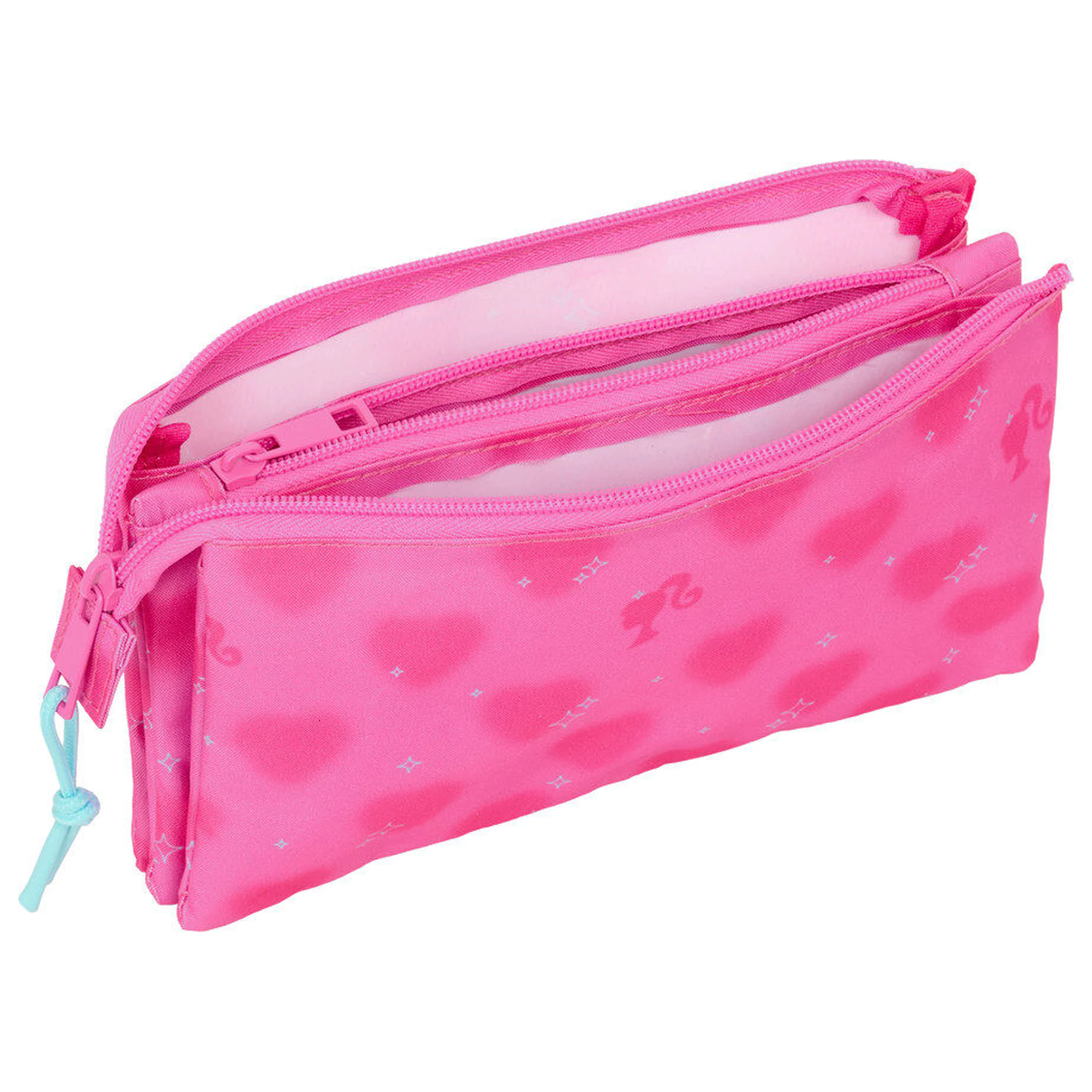 Barbie Hearts triple pencil case product photo