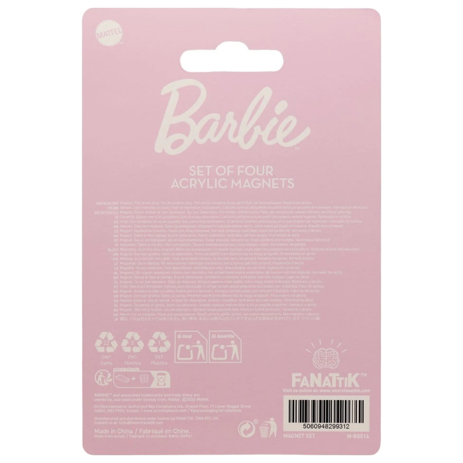 Barbie Magnet Set Malibu Barbie product photo