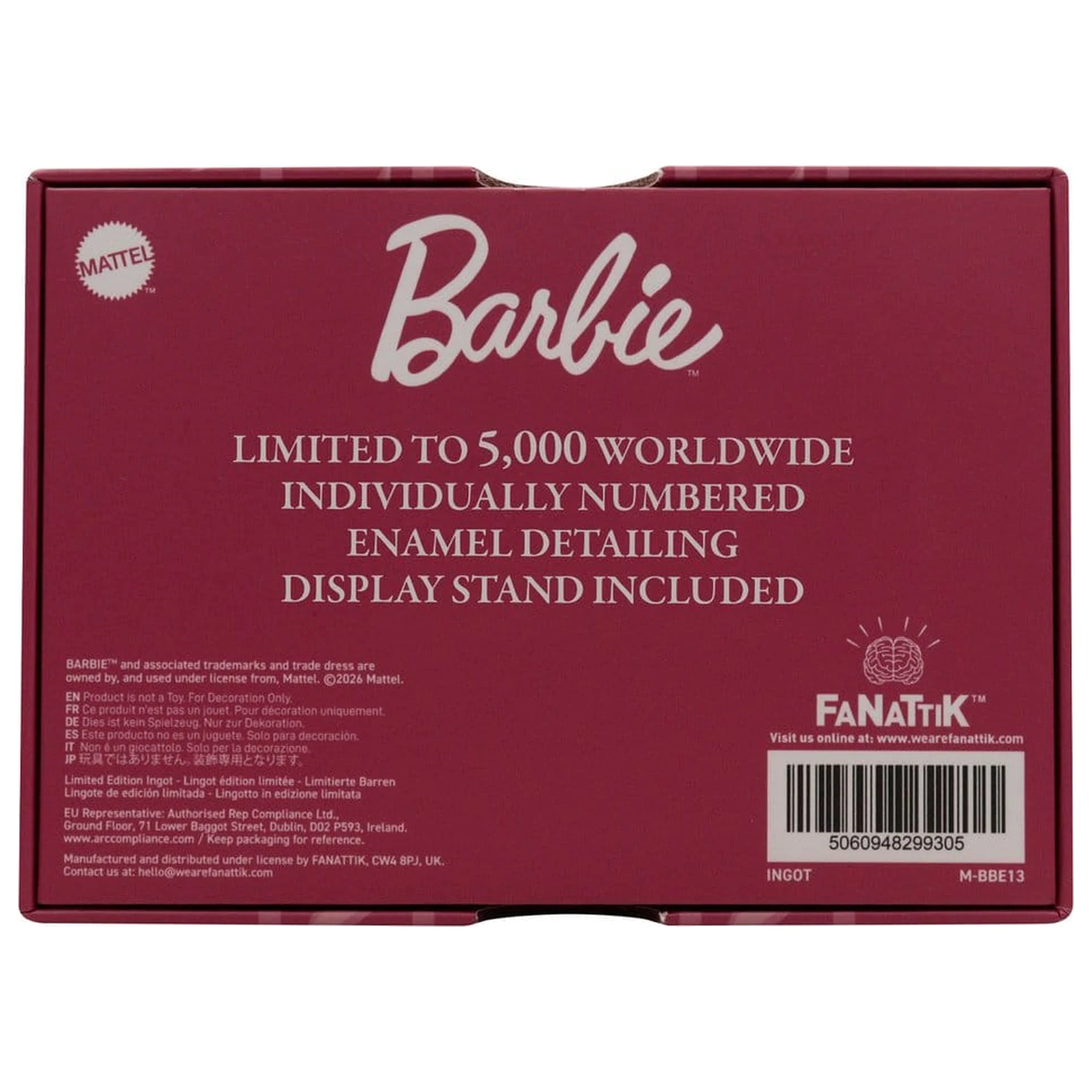 Barbie Ingot Nutcracker Limited Edition product photo