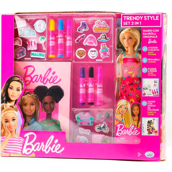 Barbie doll and diary termékfotó