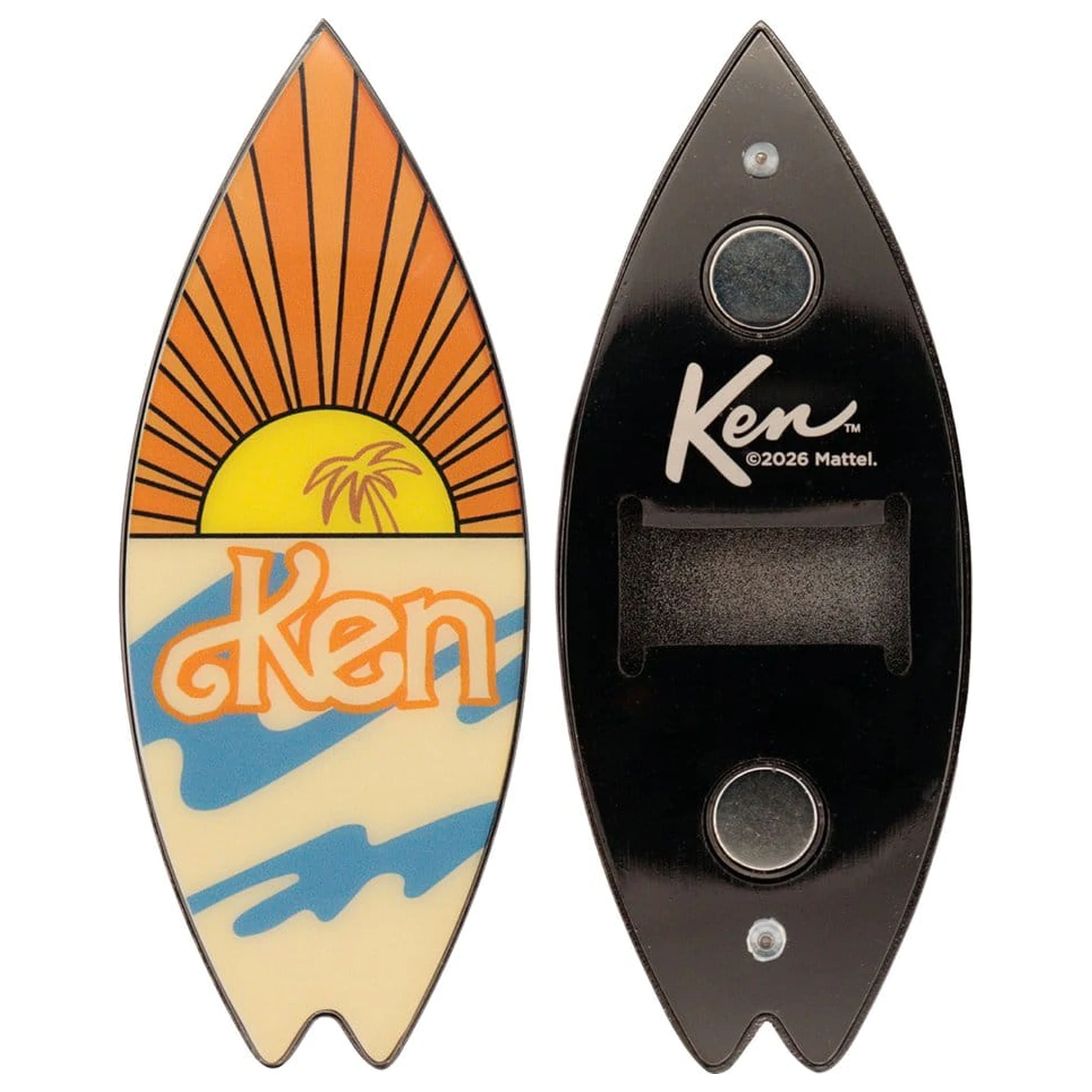 Barbie Bottle Opener Ken Surfboard Magnetic product photo