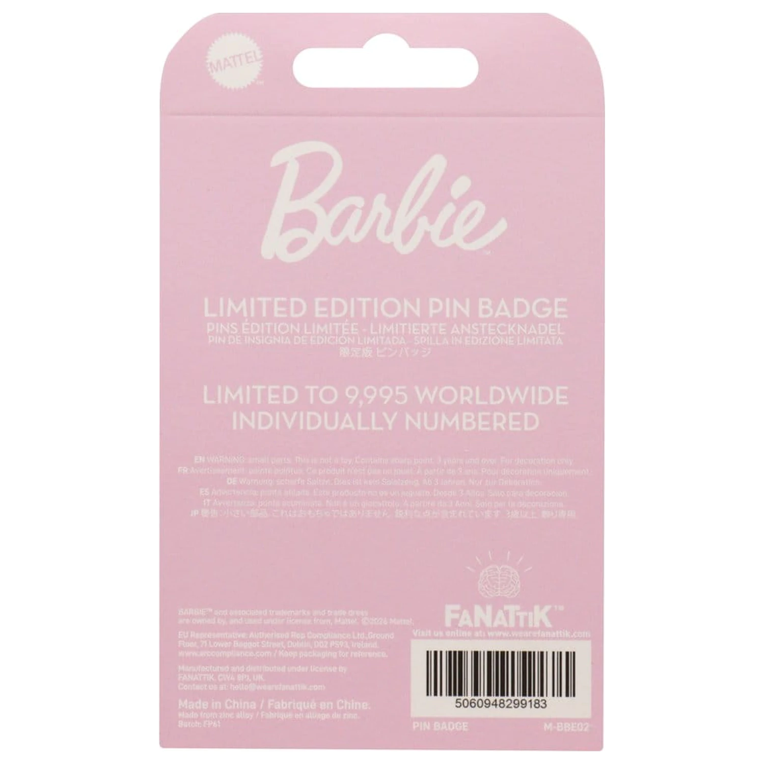Barbie Pin Badge Limited Edition product photo