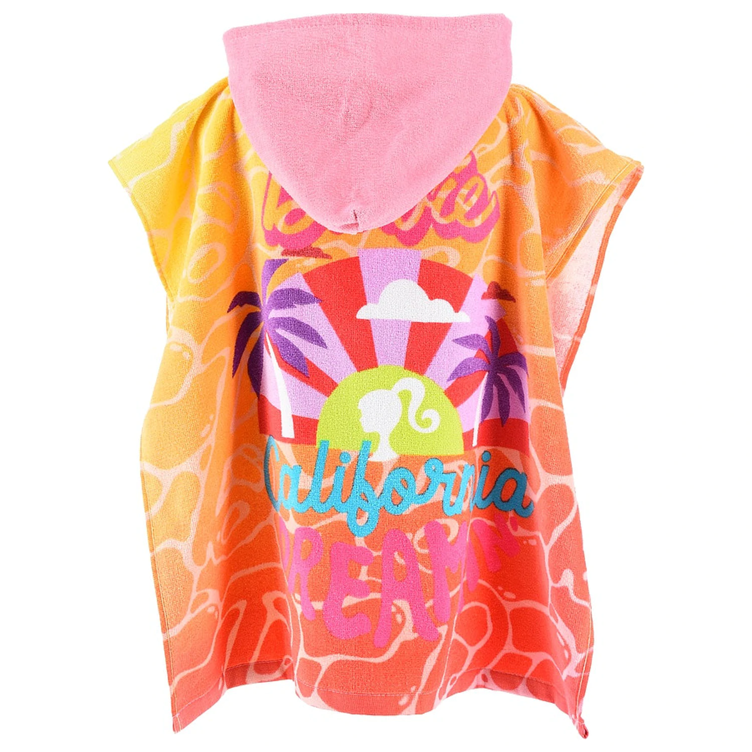 Barbie Los Angeles Beach Towel Poncho product photo