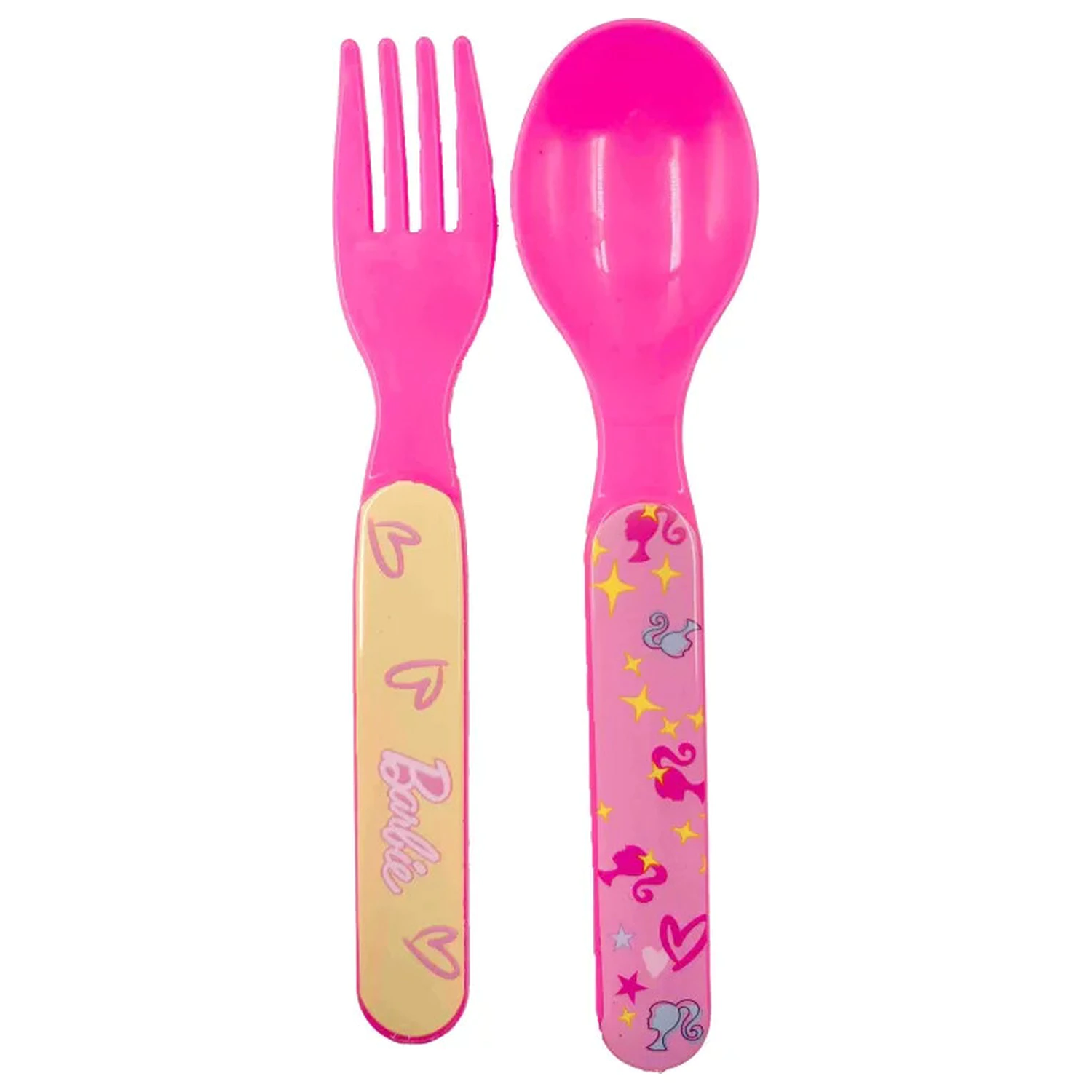 Barbie Love Sandwich Box + Cutlery Set product photo