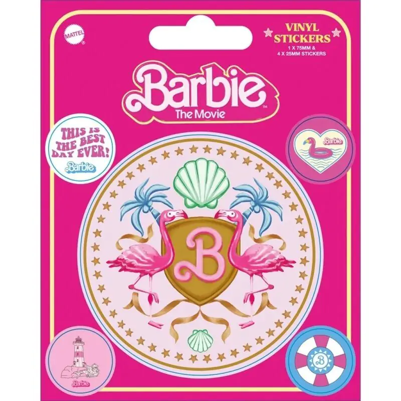 Barbie Set 5 stickers product photo