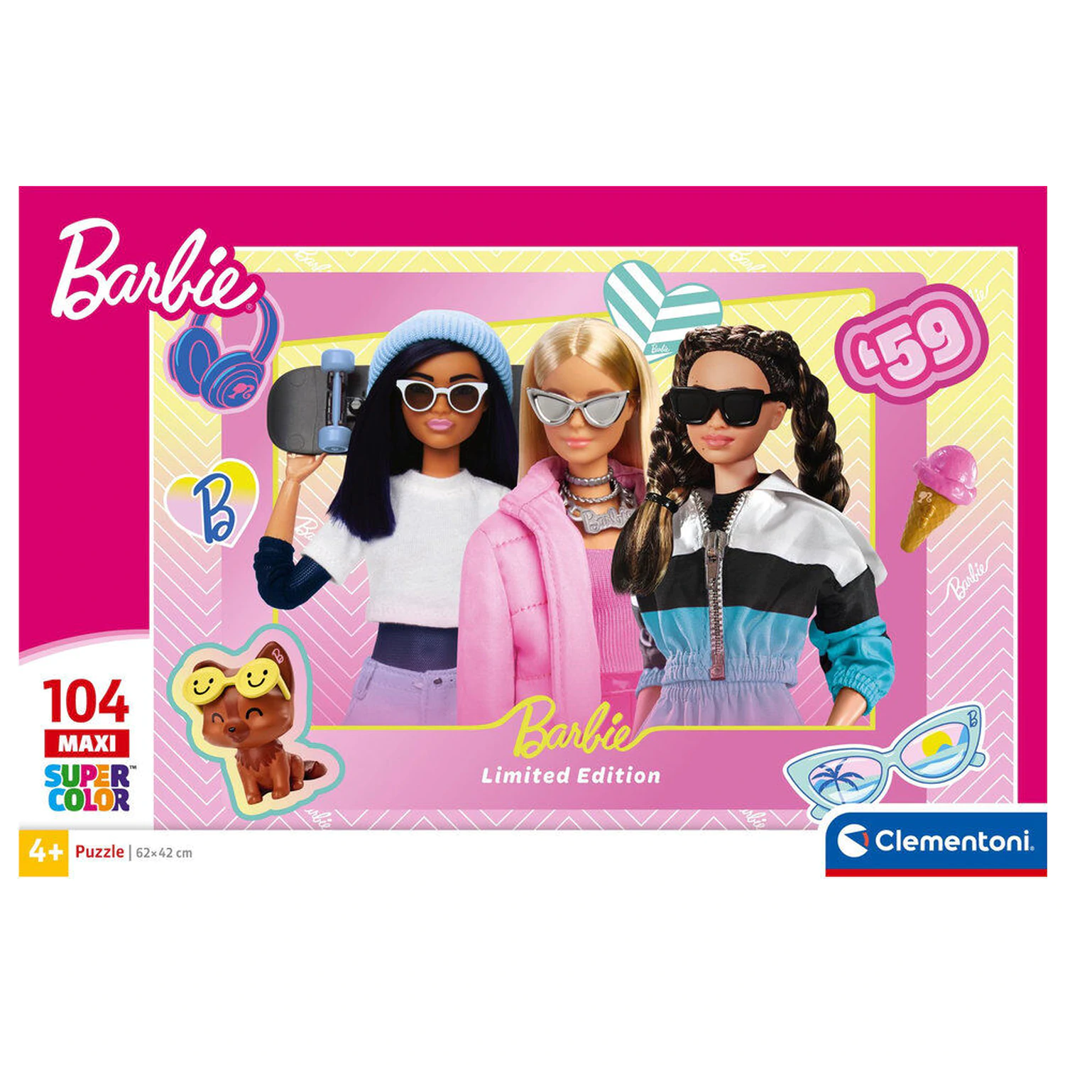 Barbie maxi puzzle 104pcs product photo