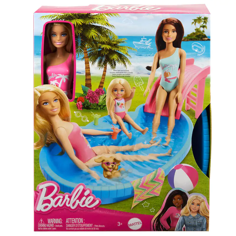Barbie Summer Pool + doll product photo