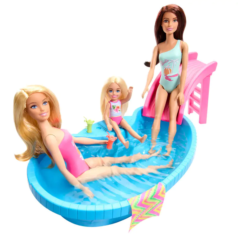 Barbie Summer Pool + doll product photo