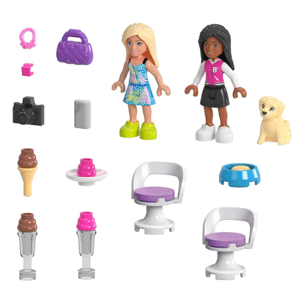 Barbie MEGA Construction Set Convertible &amp; Ice Cream Stand product photo