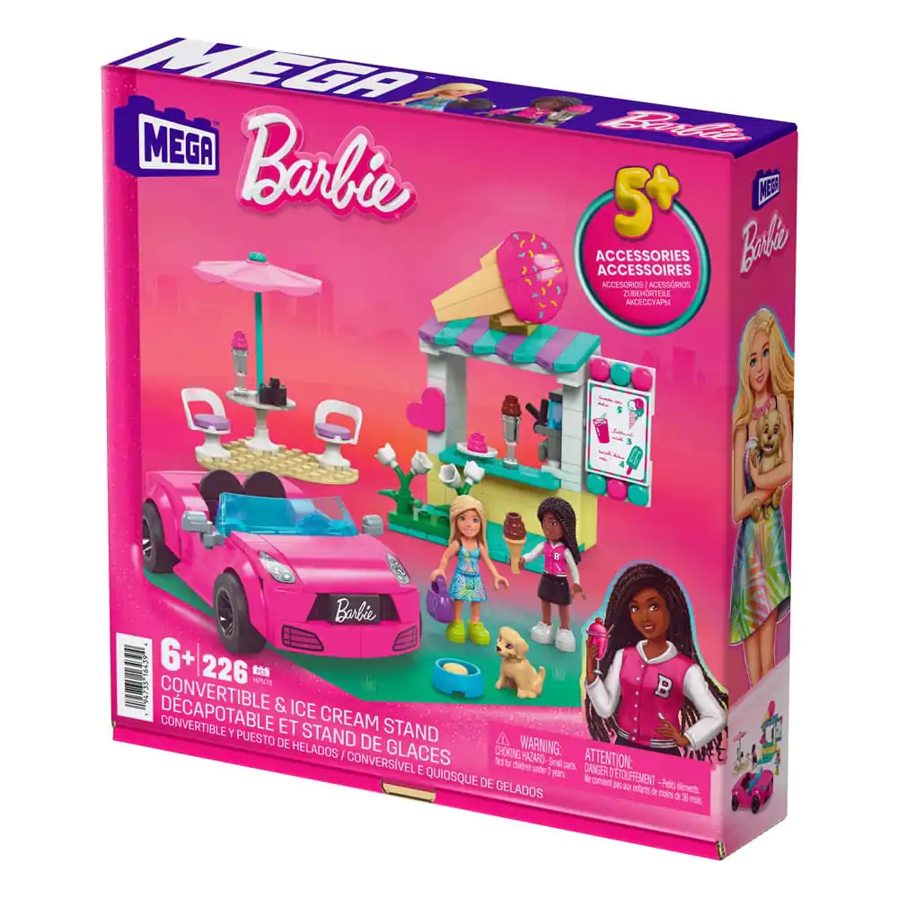Barbie MEGA Construction Set Convertible &amp; Ice Cream Stand product photo
