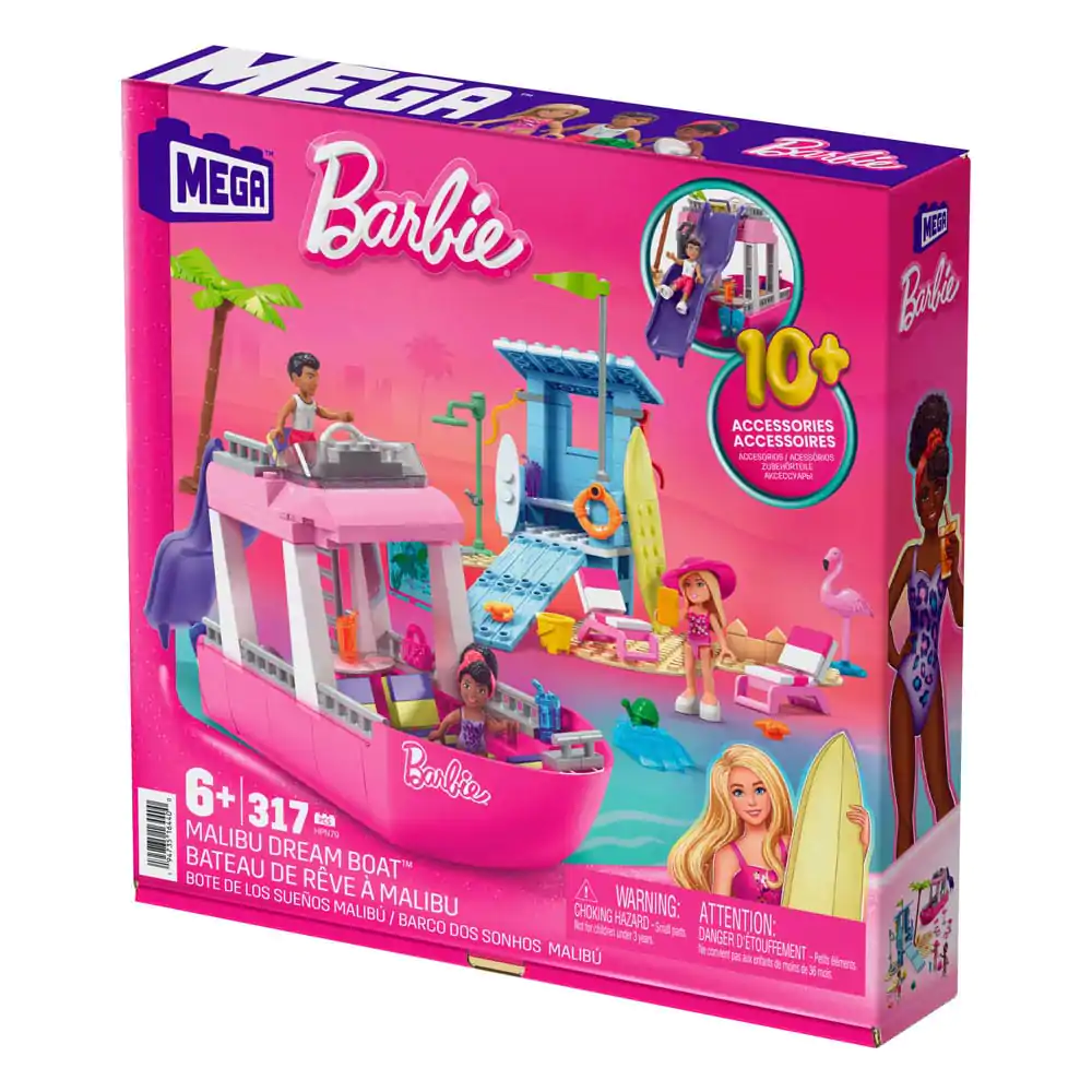 Barbie MEGA Construction Set Malibu Dream Boat termékfotó