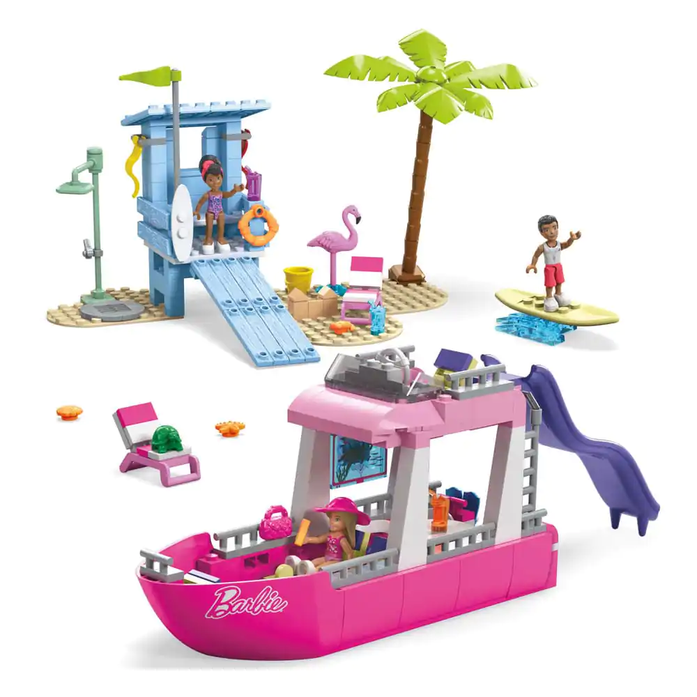 Barbie MEGA Construction Set Malibu Dream Boat termékfotó