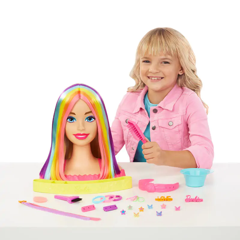 Barbie Totally Hair Color Reveal bust product photo