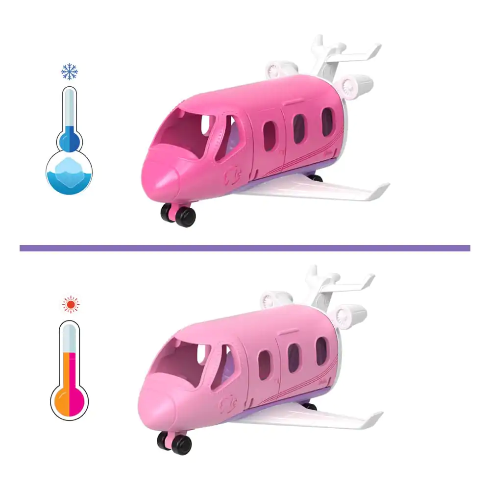 Barbie Mini BarbieLand Doll &amp; Dreamplane With Color-Change Pool 4 cm product photo