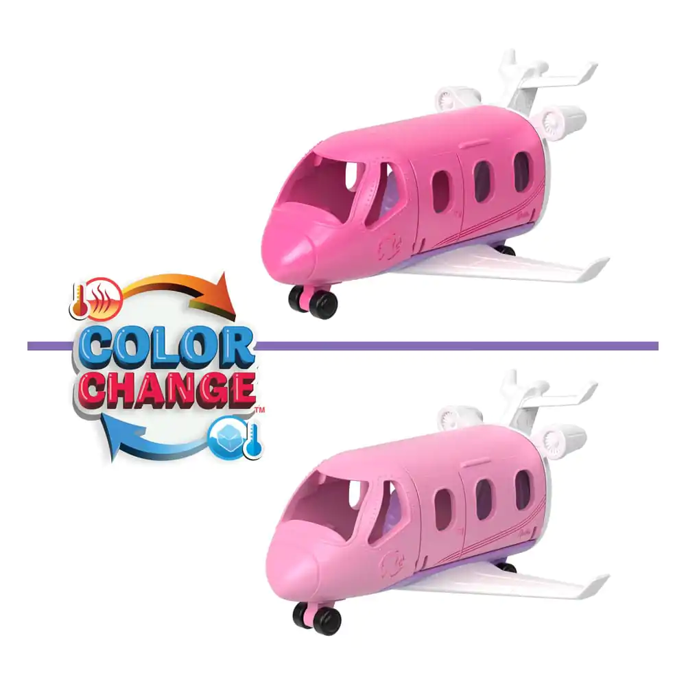 Barbie Mini BarbieLand Doll &amp; Dreamplane With Color-Change Pool 4 cm product photo