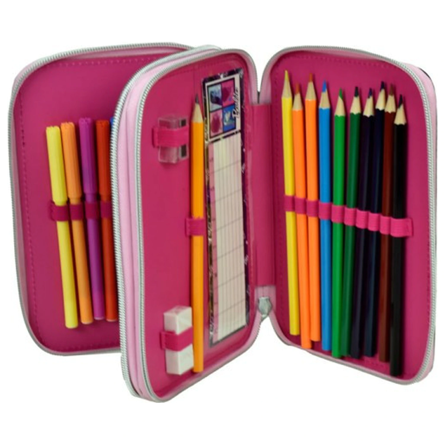 Barbie Fashion Pencil Case Filled 2-Story product photo
