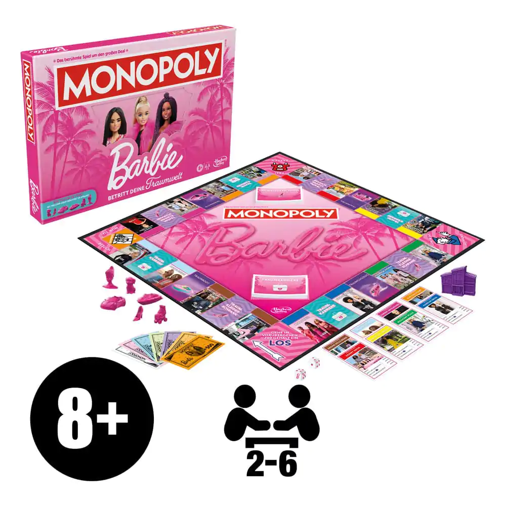 Barbie Board Game Monopoly *German Version* termékfotó