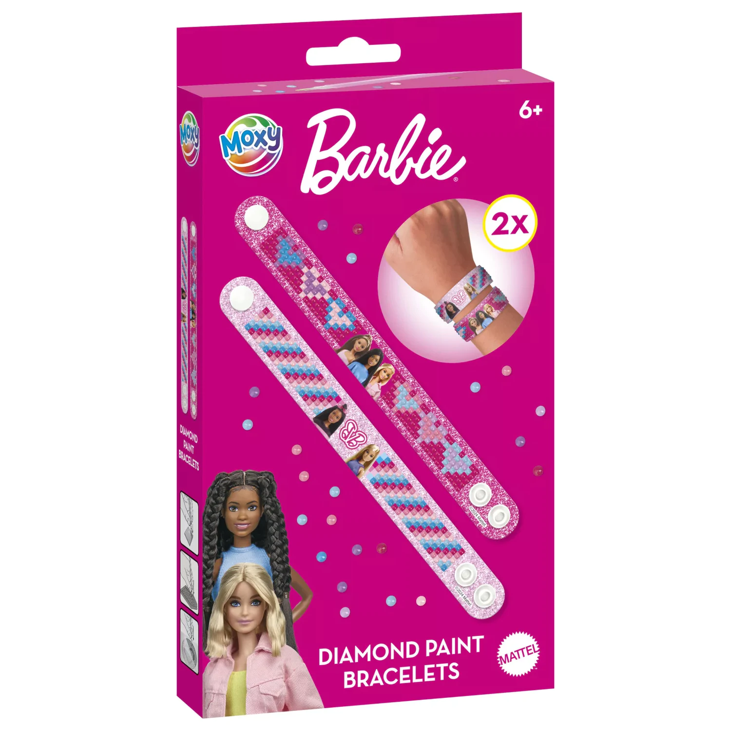 Barbie Moxy Diamond Dot Bracelet Set 2-piece product photo