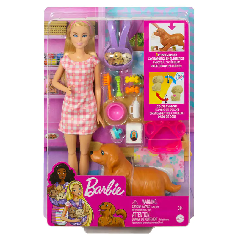 Barbie Newborn Pups doll product photo