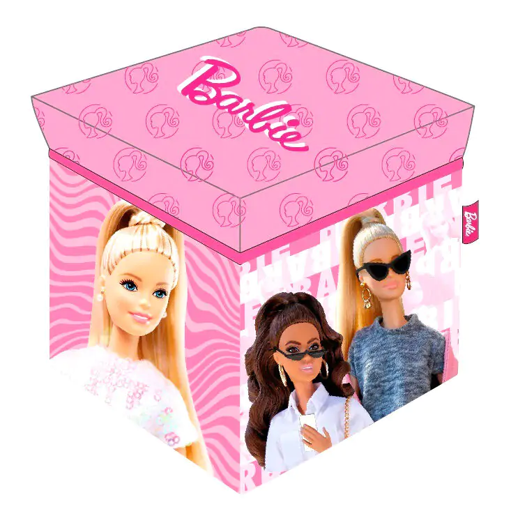 Barbie storage cube product photo