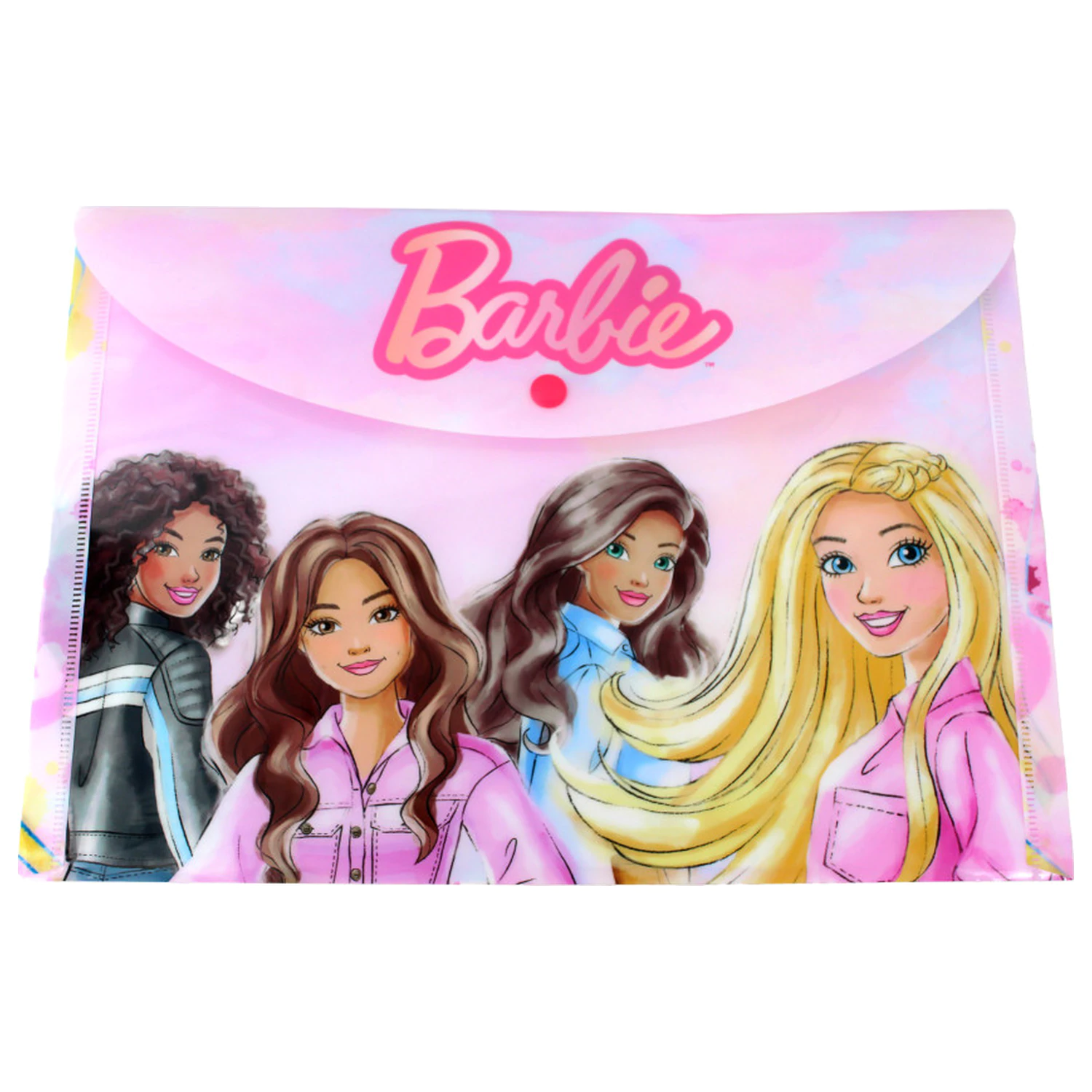 Barbie Paints A/4 document wallet product photo