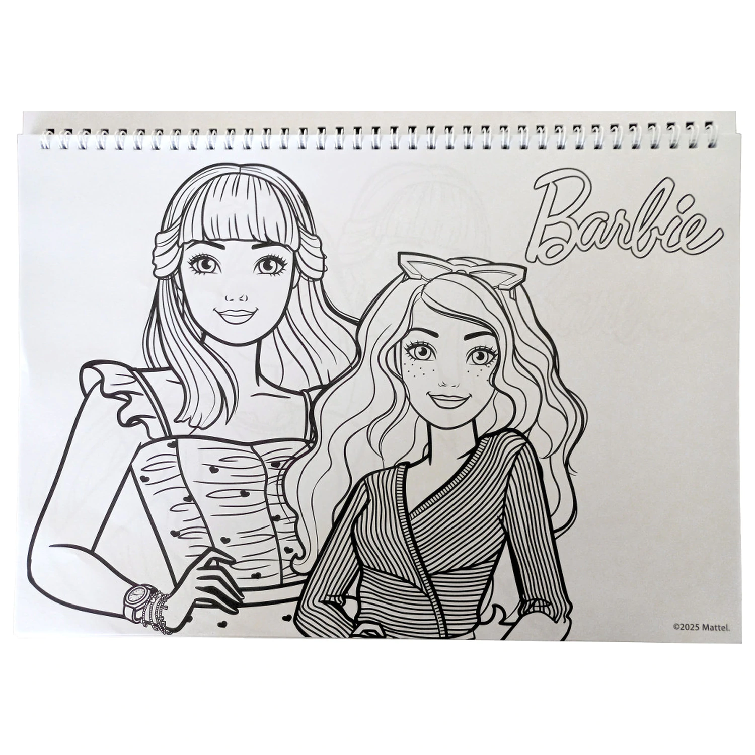 Barbie Paints A/4 Spiral Sketchbook 40 Sheets with Stickers product photo