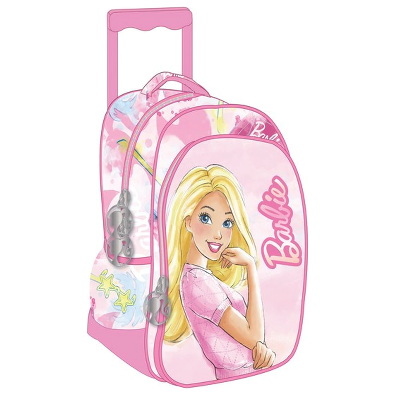 Barbie Paints Rolling Preschool Backpack, Bag 30 cm product photo